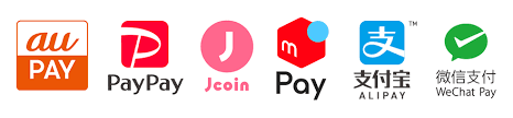 au PAY、Pay Pay、Jcoin、メルペイ、Alipay、WeChat Pay